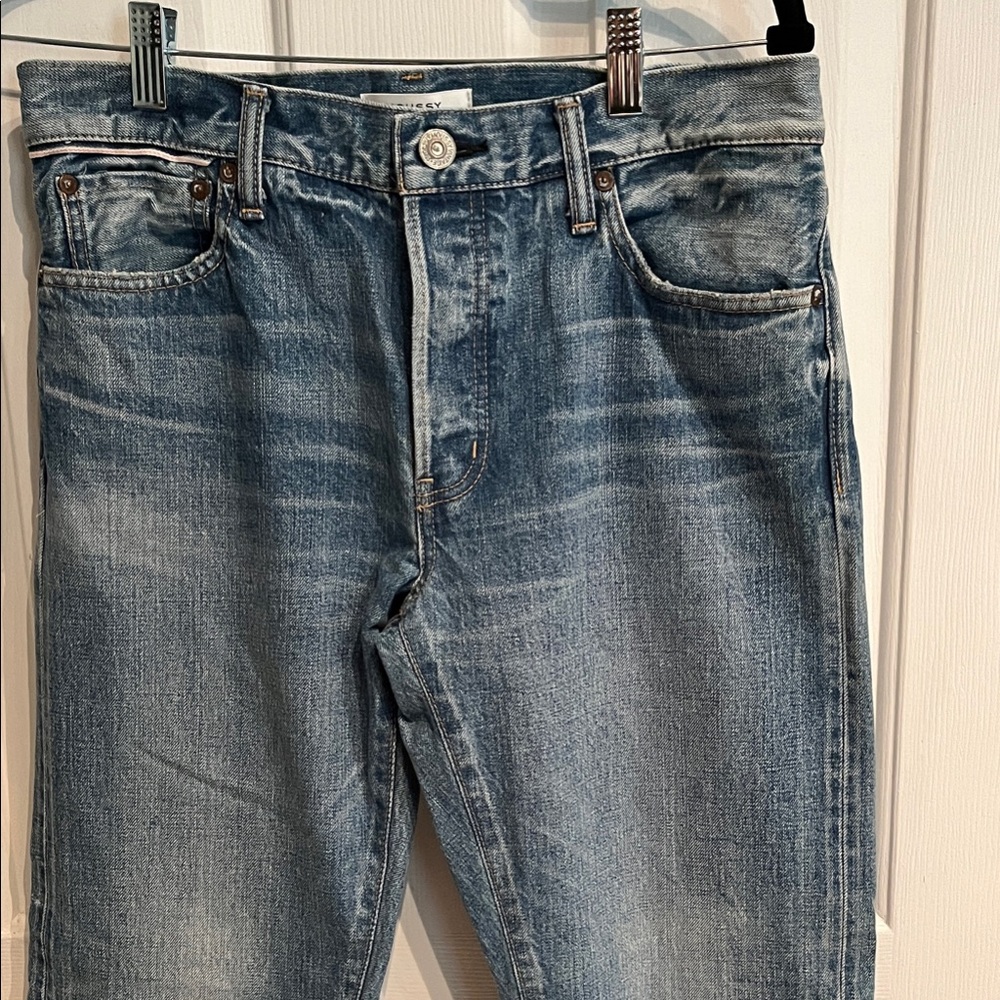 Moussy Women's Denim Slim Jeans - Light Blue